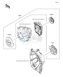 Z1000 ABS ZR1000GEF FR GB XX (EU ME A(FRICA) drawing Accessory(Engine Slider)