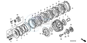 VT750CA9 Korea - (KO / ST) drawing CLUTCH