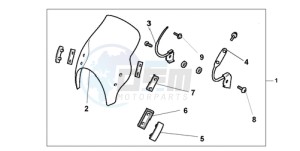 VTR2509 Europe Direct - (ED / LL) drawing FLY SCREEN