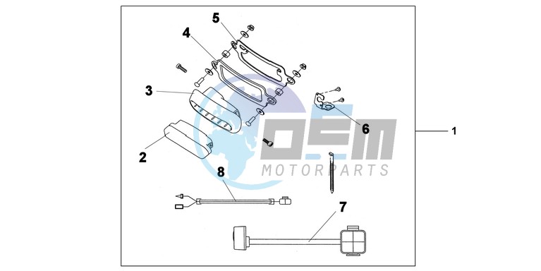 REAR FOG LIGHT KIT