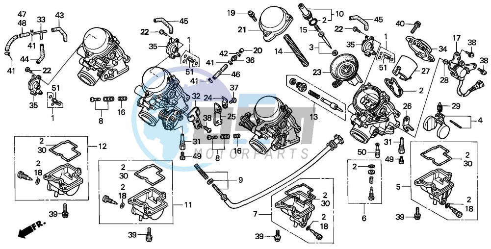 CARBURETOR (COMPONENT PARTS)