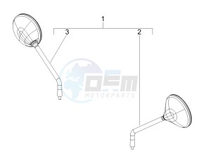 GTV 125 4T (Euro 3) UK drawing Mirror