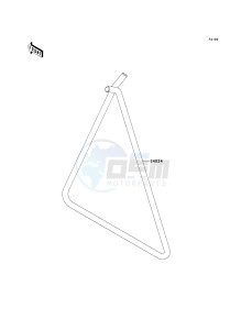 KX 100 A [KX100 MONSTER ENERGY] (A6F - A9FA) D7F drawing STAND-- S- -