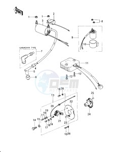 KZ 200 A (A1-A2) drawing IGNITION_REGULATOR