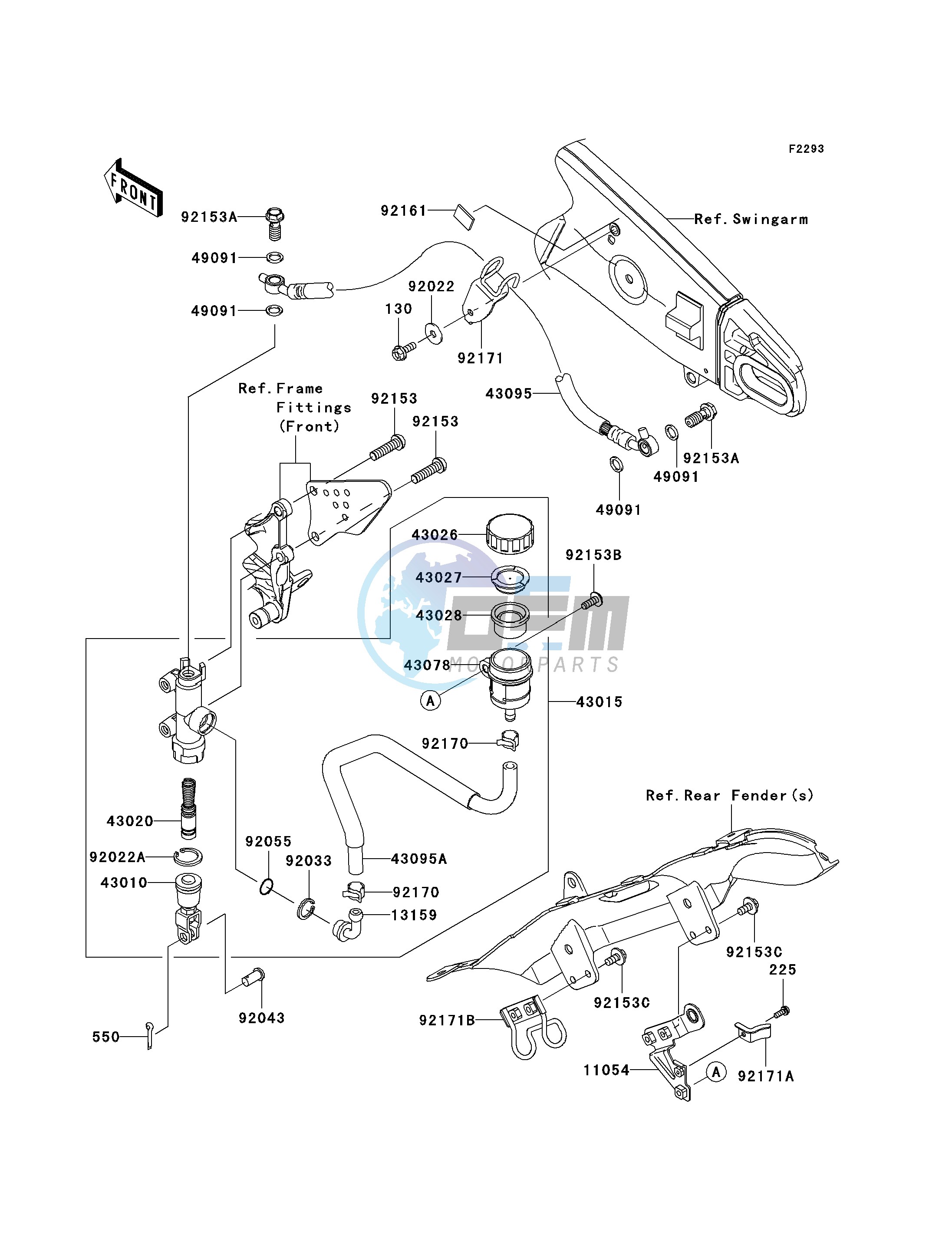 REAR MASTER CYLINDER