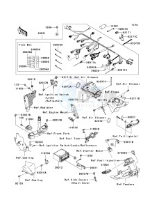 ZX 1000 C [NINJA ZX-10R] (C2) C2 drawing CHASSIS ELECTRICAL EQUIPMENT