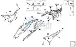 TUONO 1100 V4 RR E4 ABS (APAC) drawing Rear body I