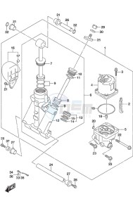 DF 115A drawing Trim Cylinder (Type: AS)