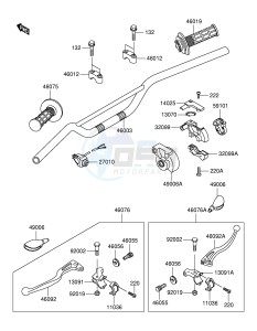 RM60 (E24) drawing HANDLEBAR