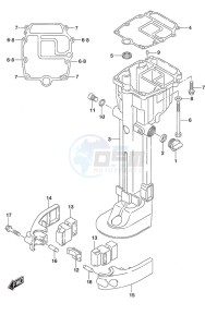 DF 9.9A drawing Drive Shaft Housing