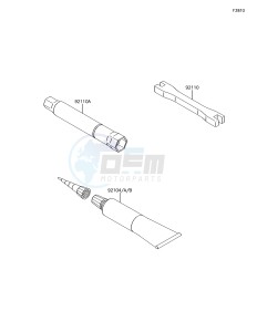 KX250F KX252AJF EU drawing Owner's Tools