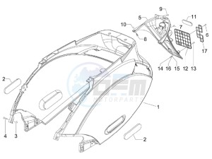 Zip 100 4T 2011-2014 (VieTnam) drawing Rear cover - Splash guard