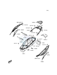 J300 ABS SC300BEFA XX (EU ME A(FRICA) drawing Seat Cover