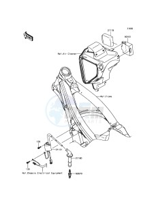 KLX450R KLX450AEF EU drawing Ignition System