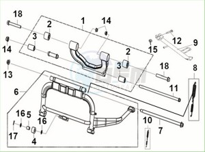 CRUISYM a 125 (LV12W3Z1-EU) (E5) (M3) drawing MAIN STAND