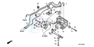 CB600FA9 Spain - (SP / ABS 25K) drawing ABS MODULATOR