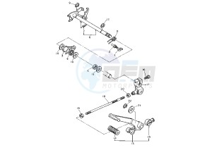 XVS DRAG STAR 650 drawing SHIFT SHAFT