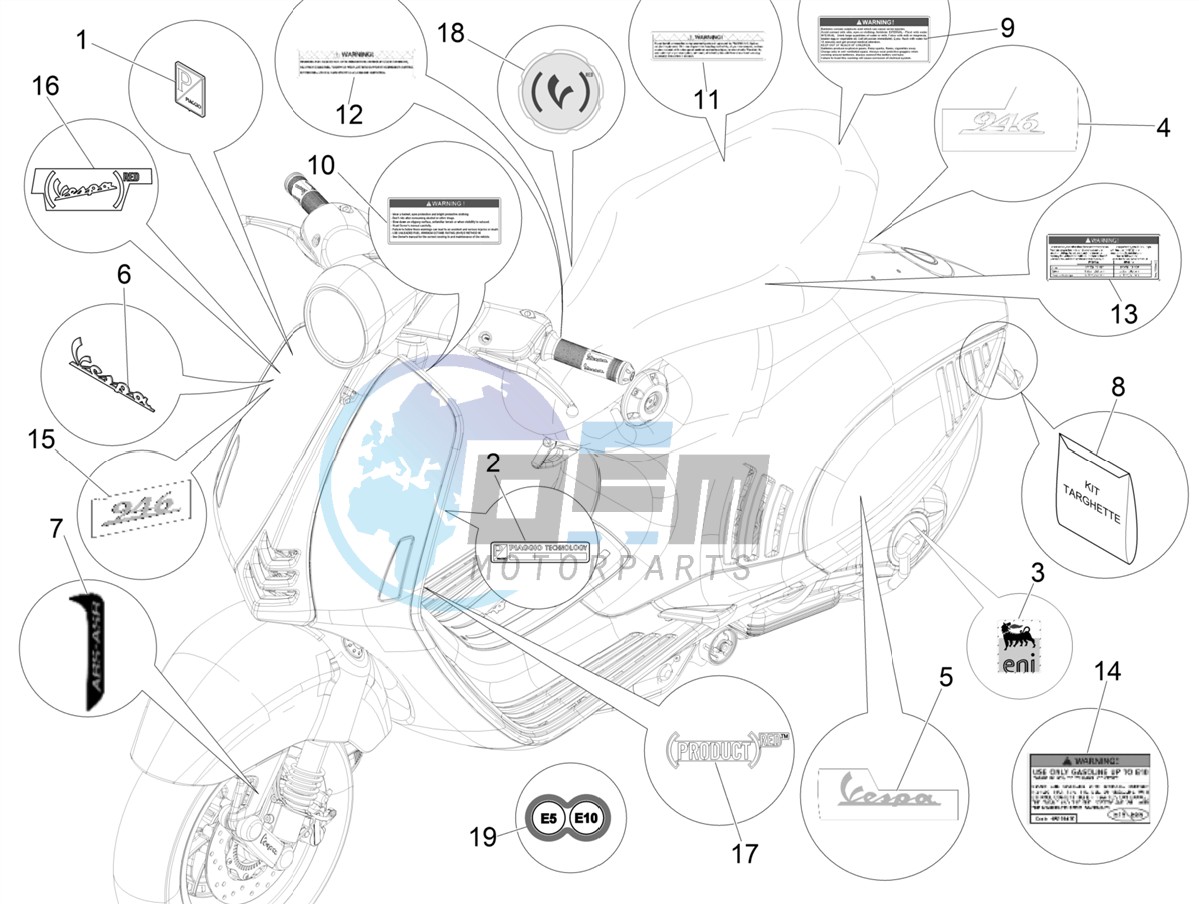 Plates - Emblems