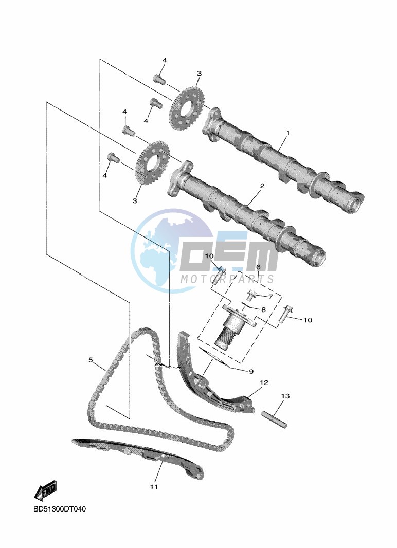 CAMSHAFT & CHAIN