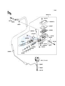 VN1700_VOYAGER_ABS VN1700B9F GB XX (EU ME A(FRICA) drawing Clutch Master Cylinder