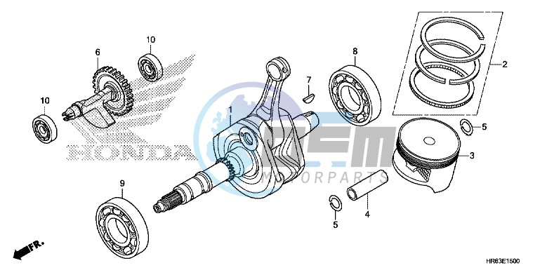 CRANKSHAFT/PISTON