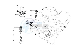 X9 125 drawing Enrichment pump