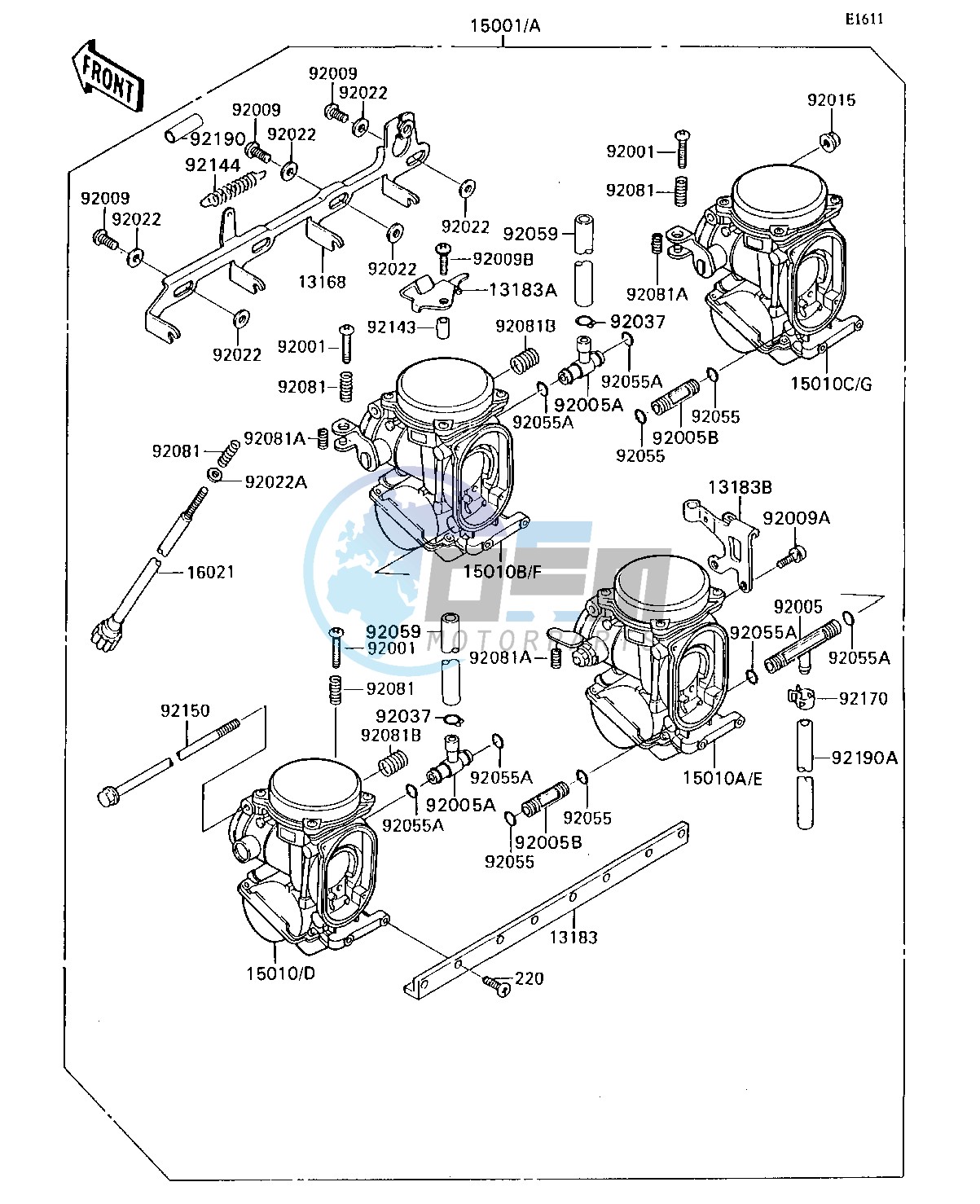 CARBURETOR -- &NAMI.ZXT10CE015042- -