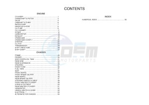 YZ250F (17DH 17DJ 17DK 17DL) drawing .6-Content