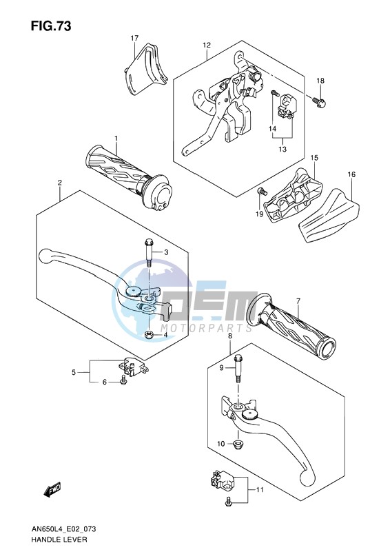 HANDLE LEVER