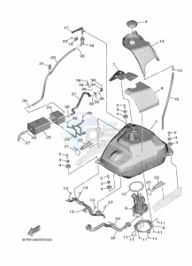 CZD250-A  (B8Y3) drawing OIL PUMP