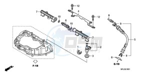 CBR1000RA9 ED / ABS REP drawing INJECTOR