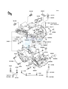 W650 EJ650C6F GB XX (EU ME A(FRICA) drawing Crankcase