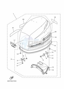 F115AETL drawing FAIRING-UPPER