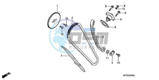 CAM CHAIN/TENSIONER