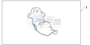 GL1800A ED drawing SEAT COVER