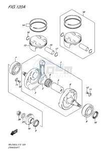 RM-Z450 EU drawing CRANKSHAFT