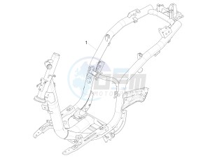 Liberty 150 iGet 4T 3V ie ABS (EMEA) drawing Frame/bodywork