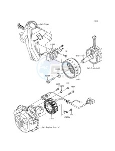 KLX125 KLX125CFF XX (EU ME A(FRICA) drawing Generator