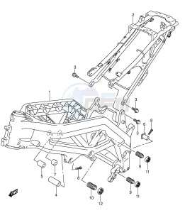 SV1000 (E2) drawing FRAME (MODEL K4 K5)