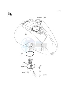 VN 2000 E [VULCAN 2000 CLASSIC] (6F-7F) E7F drawing FUEL PUMP