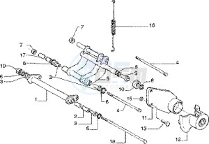 Liberty 150 Leader drawing Swinging arm