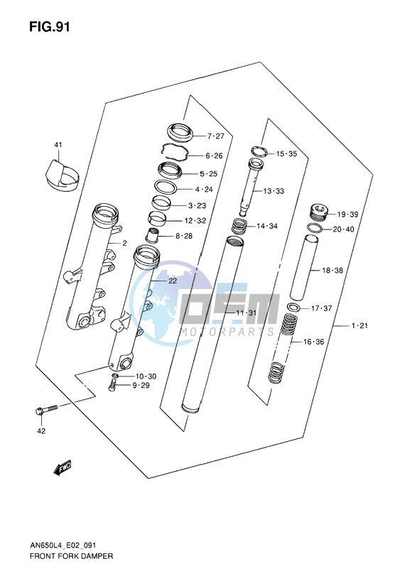 FRONT FORK DAMPER