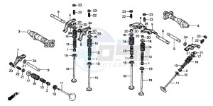 NV400C drawing CAMSHAFT/VALVE