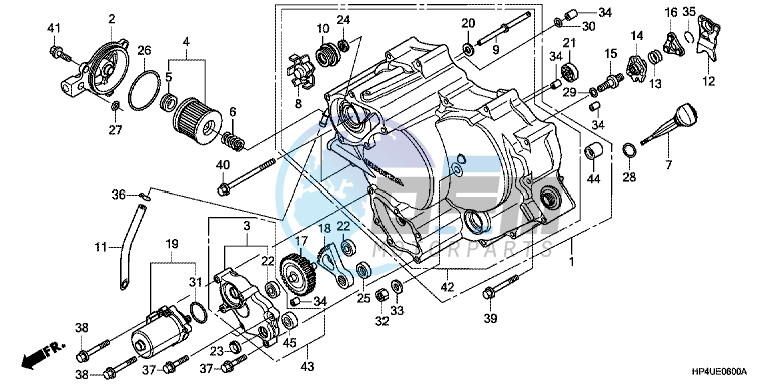 FRONT CRANKCASE COVER