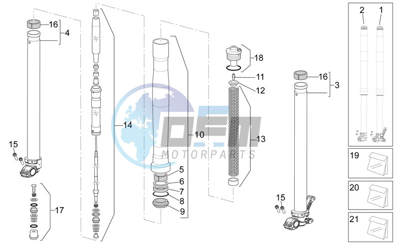 Front fork I