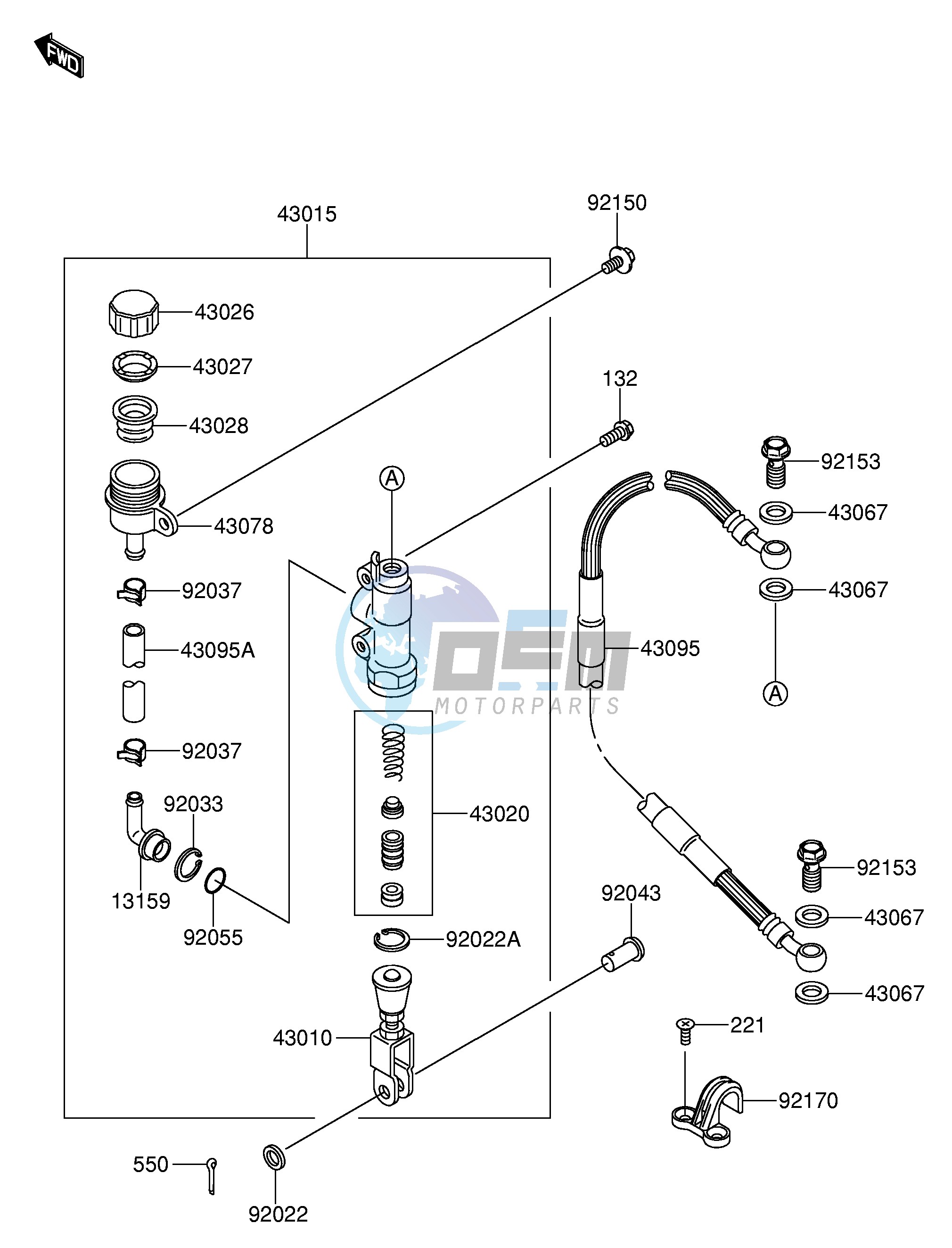 REAR MASTER CYLINDER