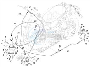 GTV 300 HPE SEI GIORNI IE E4 ABS (APAC) drawing ABS Brake system