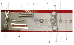 RXV-SXV 450-550 drawing Steering II