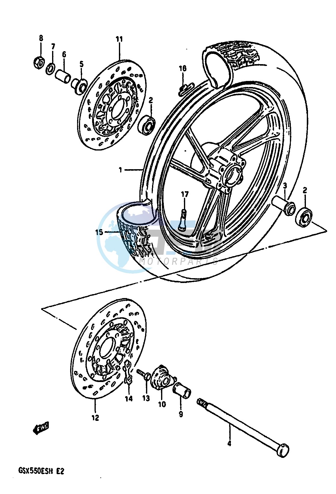 FRONT WHEEL