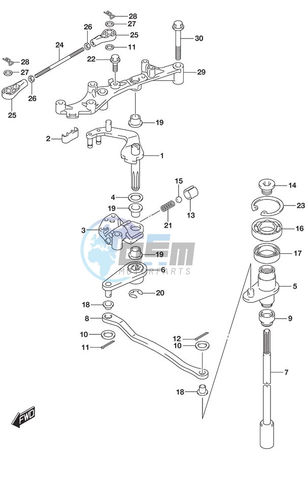 Clutch Shaft (Model: TG/ZG)